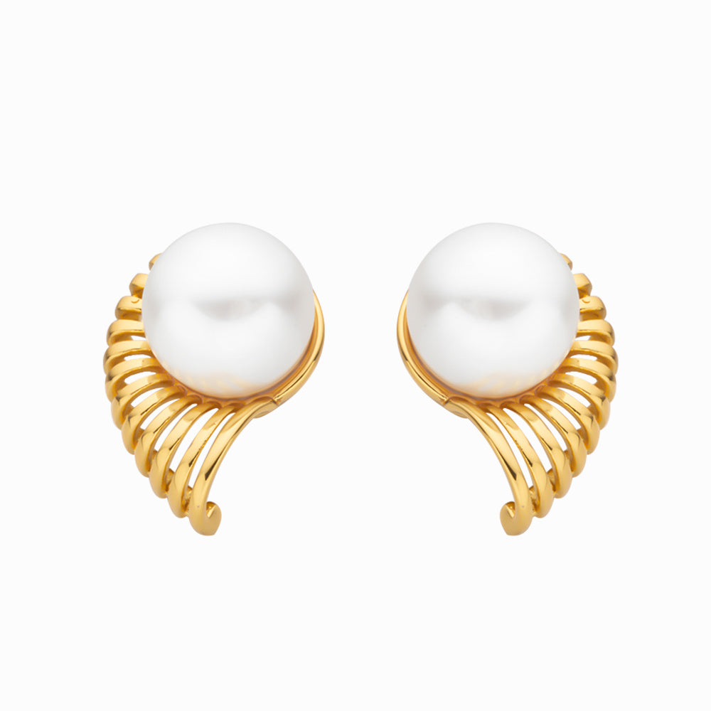 Pearl Curve Earrings - ILA1014