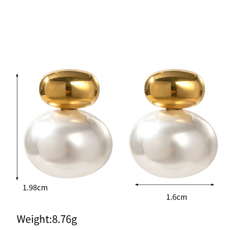 Vintage Pearl Earrings - ILA1031