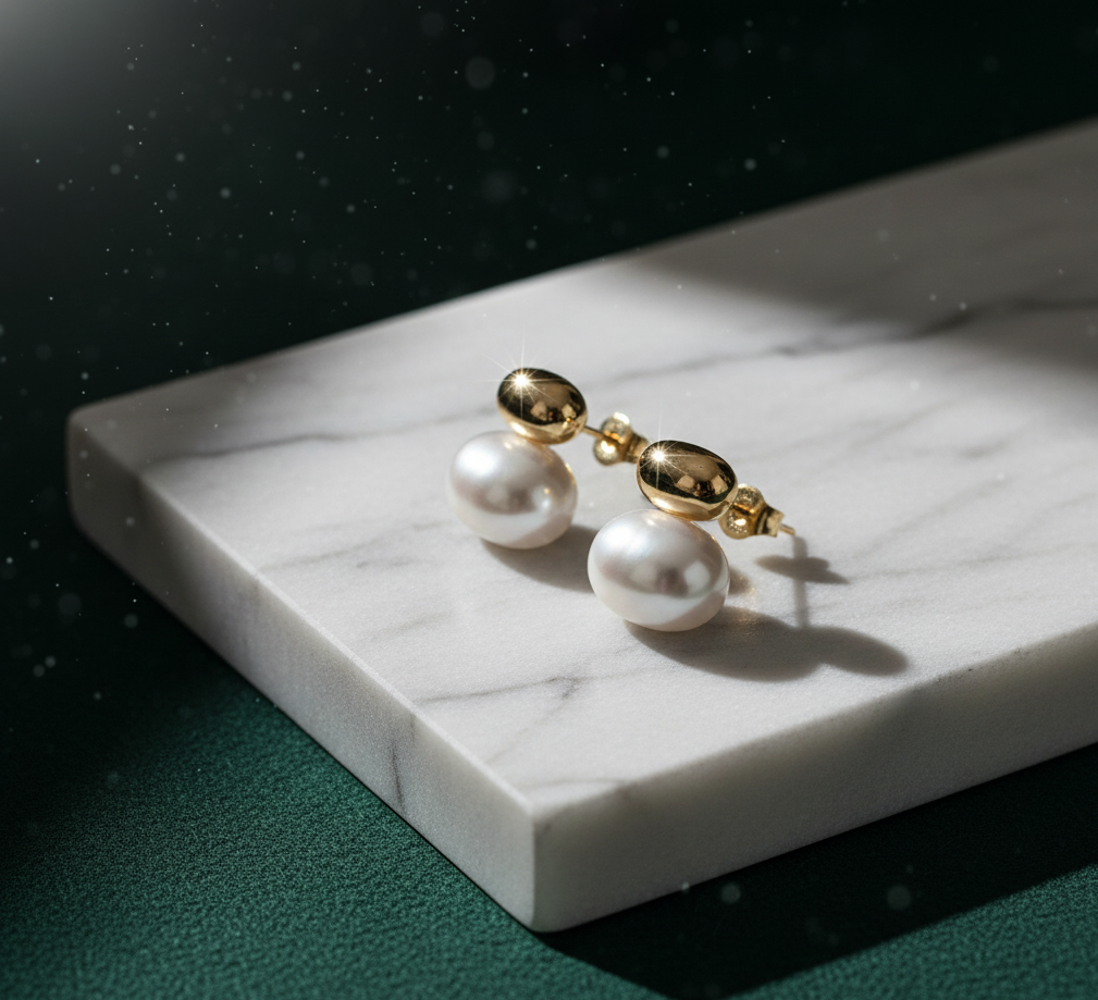 Vintage Pearl Earrings - ILA1034