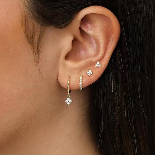 Stardust Hoops Earrings - ILA1084