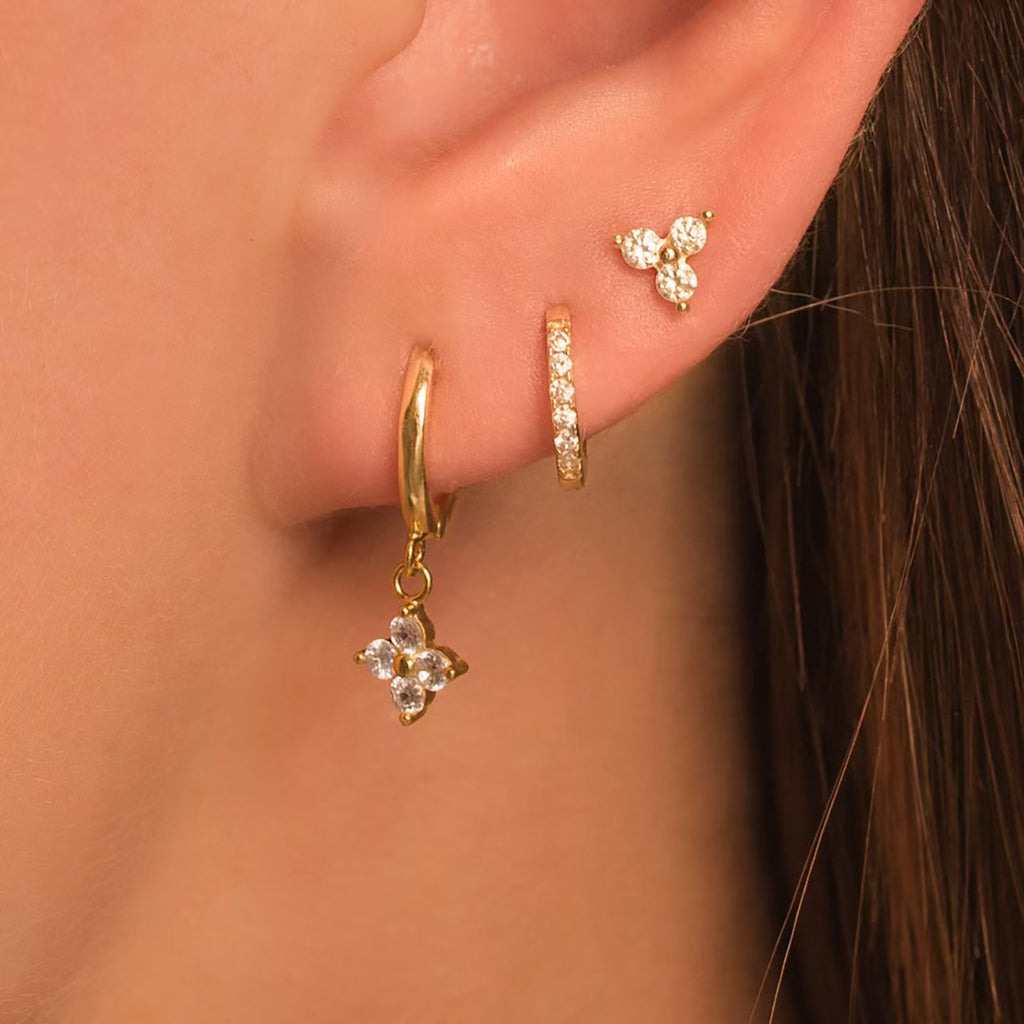 Stardust Hoops Earrings - ILA1085