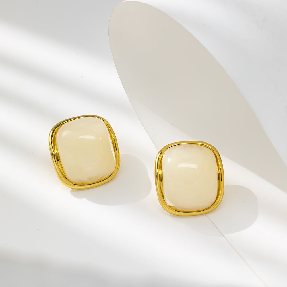 Classic Amber Earring - ILA1118