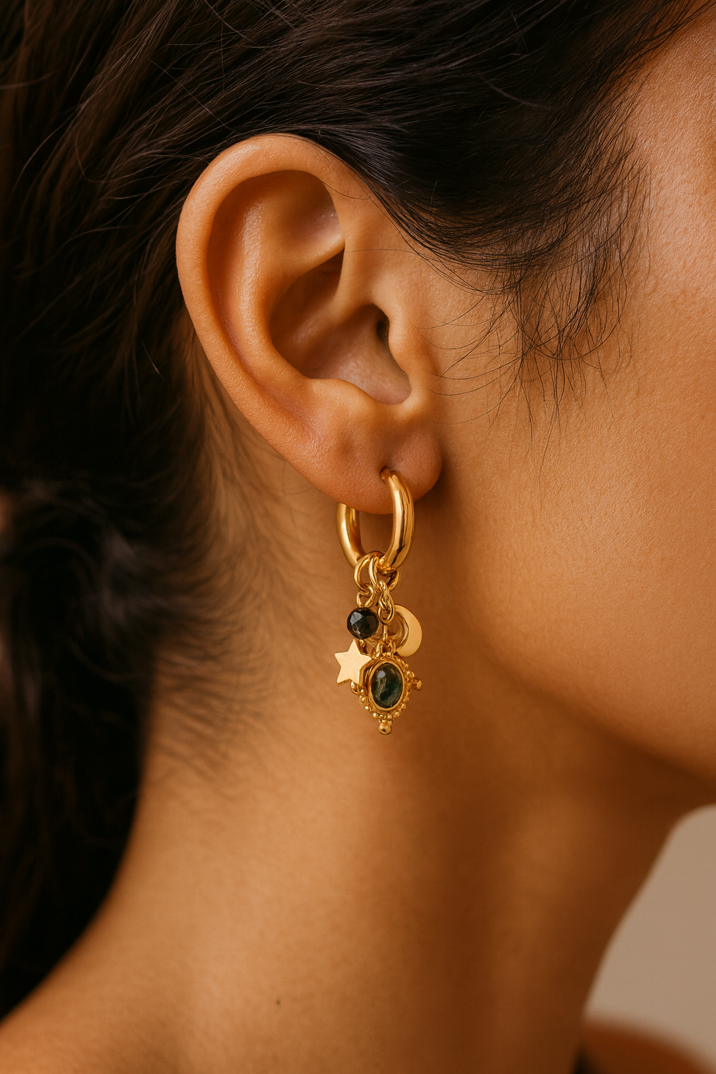 Celestial Huggie Earring - ILA1155