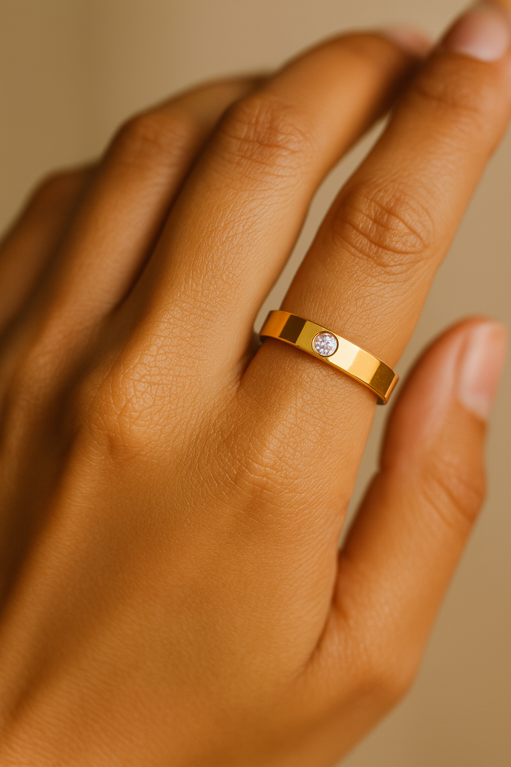 Cyrstal Band Ring - ILA1195