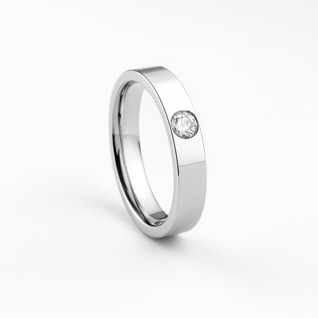 Cyrstal Band Ring - ILA1201
