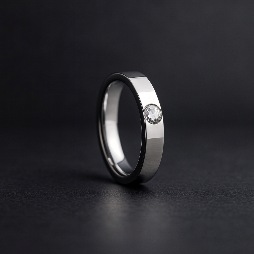 Cyrstal Band Ring - ILA1202
