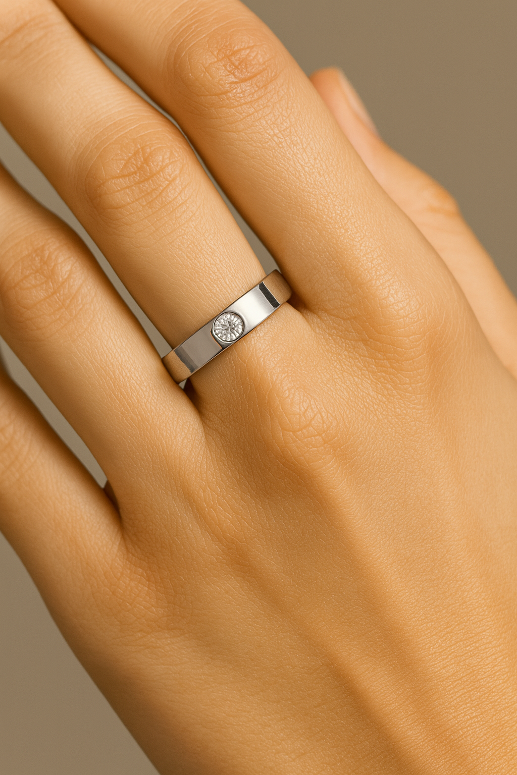 Cyrstal Band Ring - ILA1203