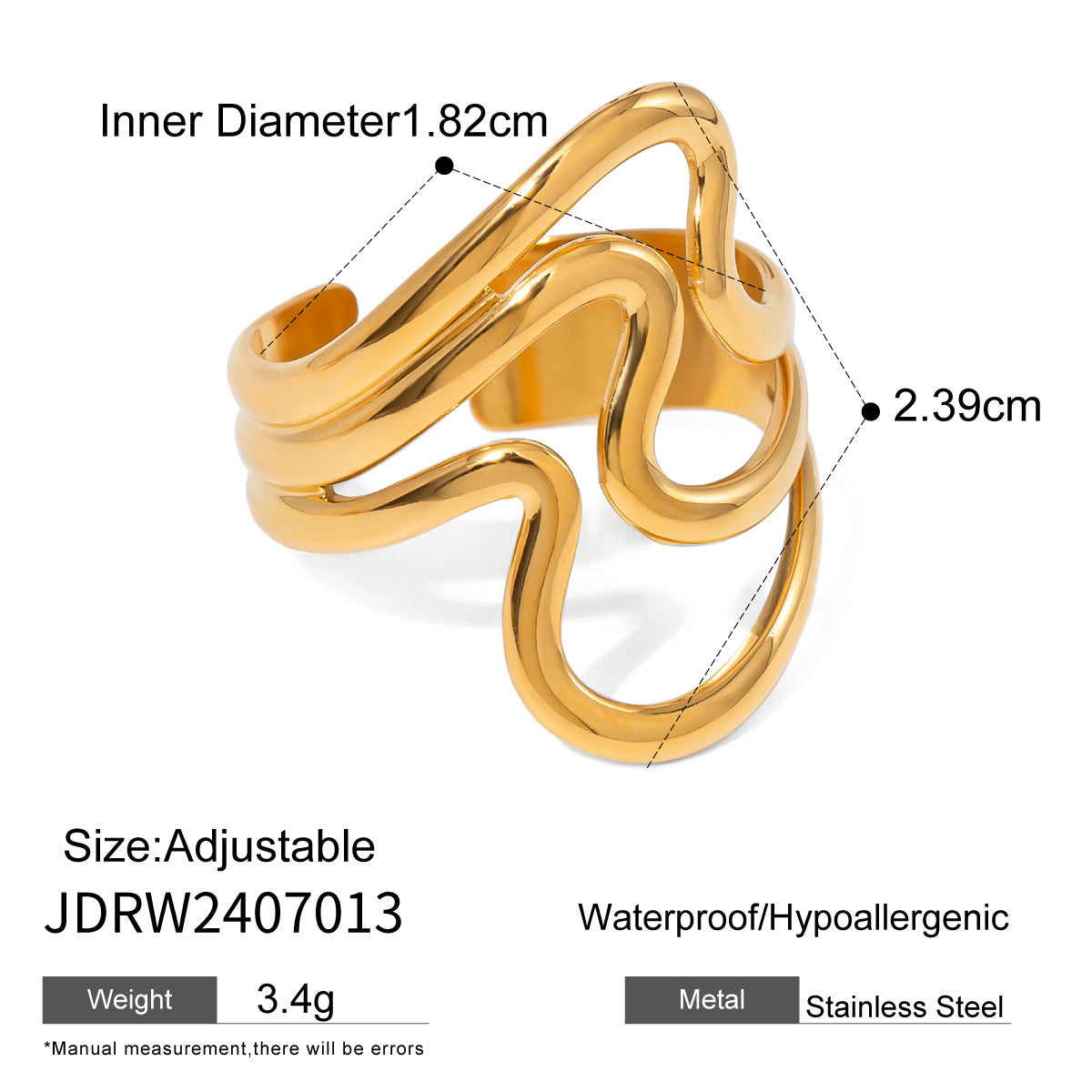 Wave Ring - ILA1244