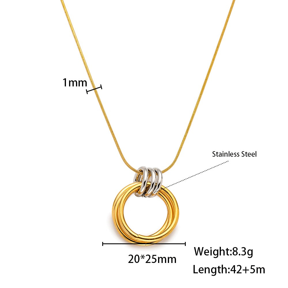 Dual Drama Necklace - ILA131