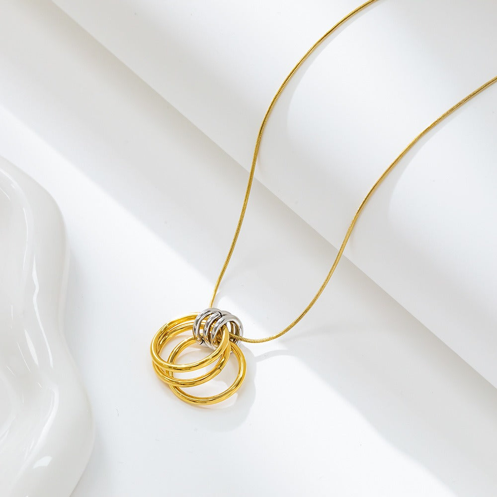 Dual Drama Necklace - ILA133