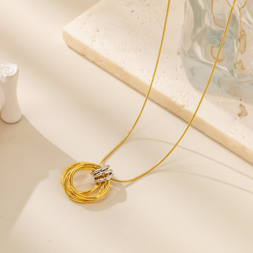 Dual Drama Necklace - ILA134