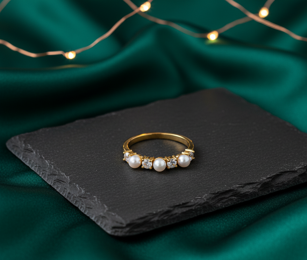 Pearl Drops Ring - ILA1424