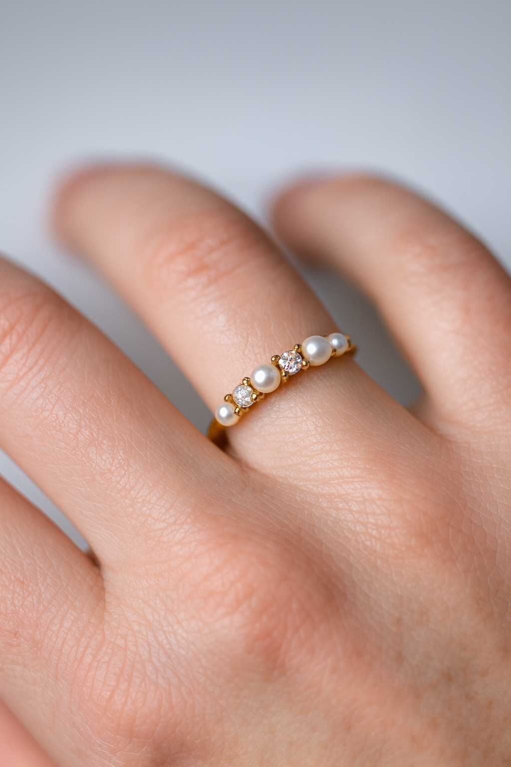 Pearl Drops Ring - ILA1425