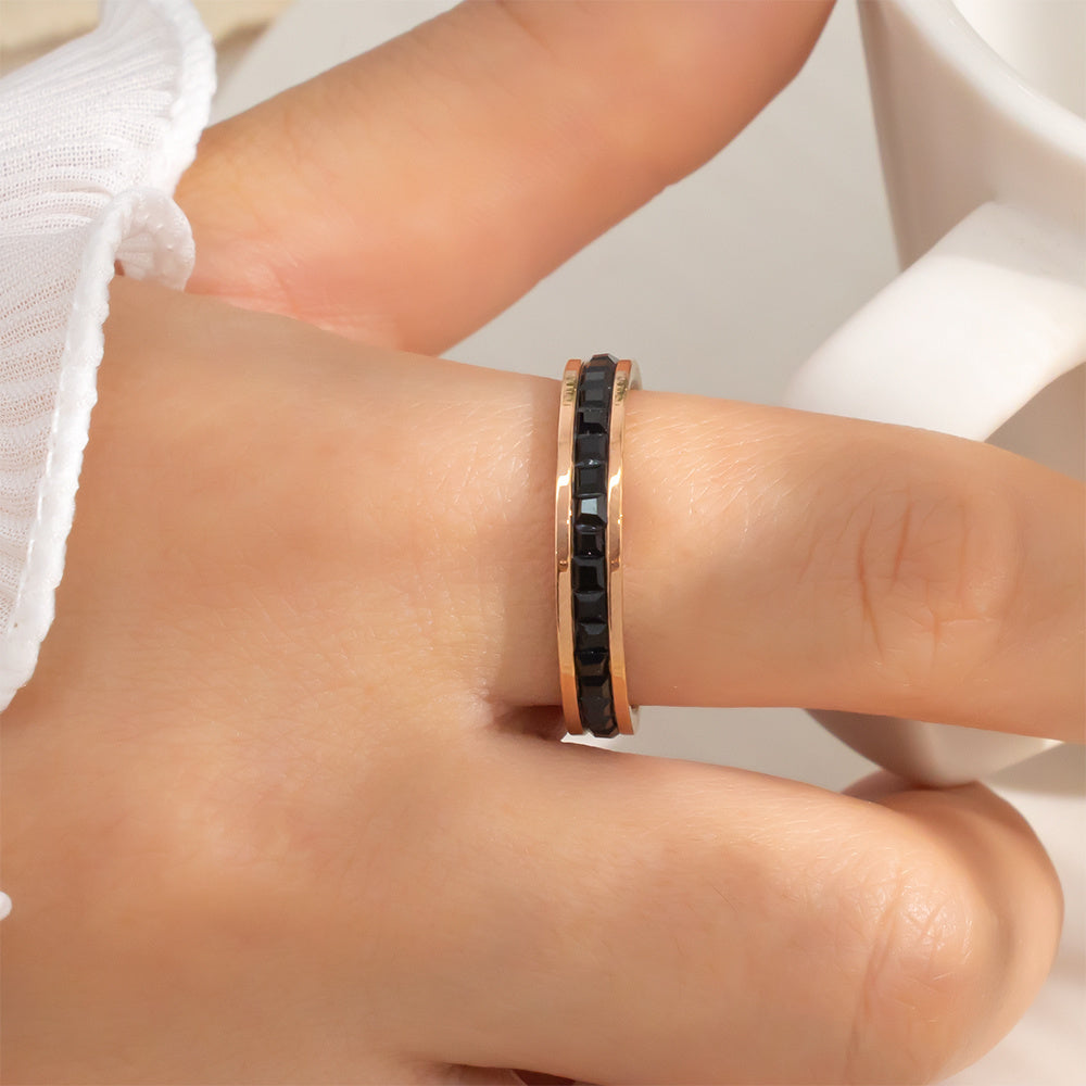 Rosee Black Ring - ILA1441