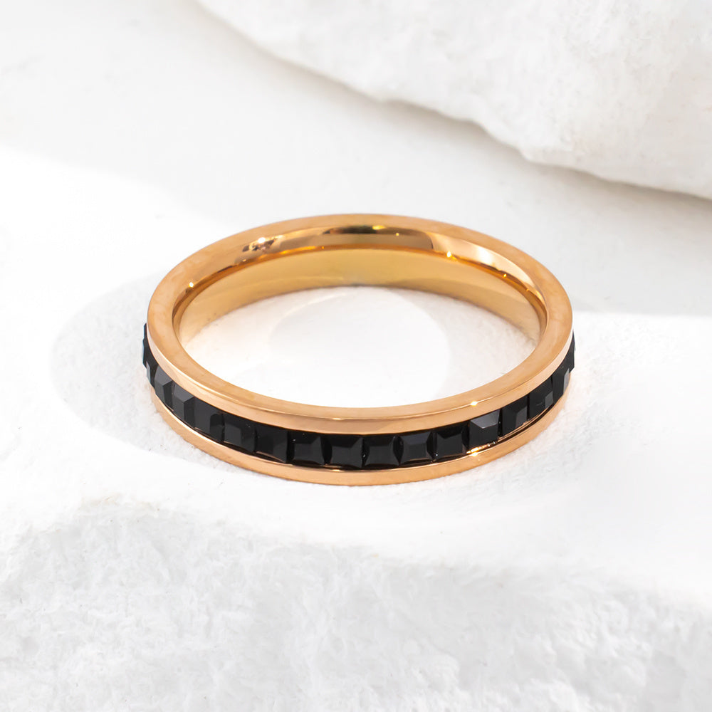 Rosee Black Ring - ILA1444