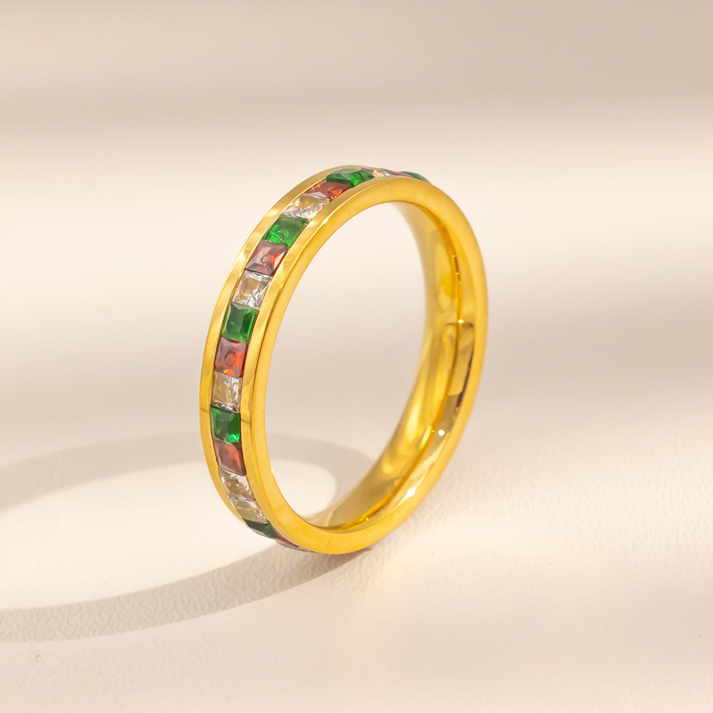 Playful Crystal Ring - ILA1461