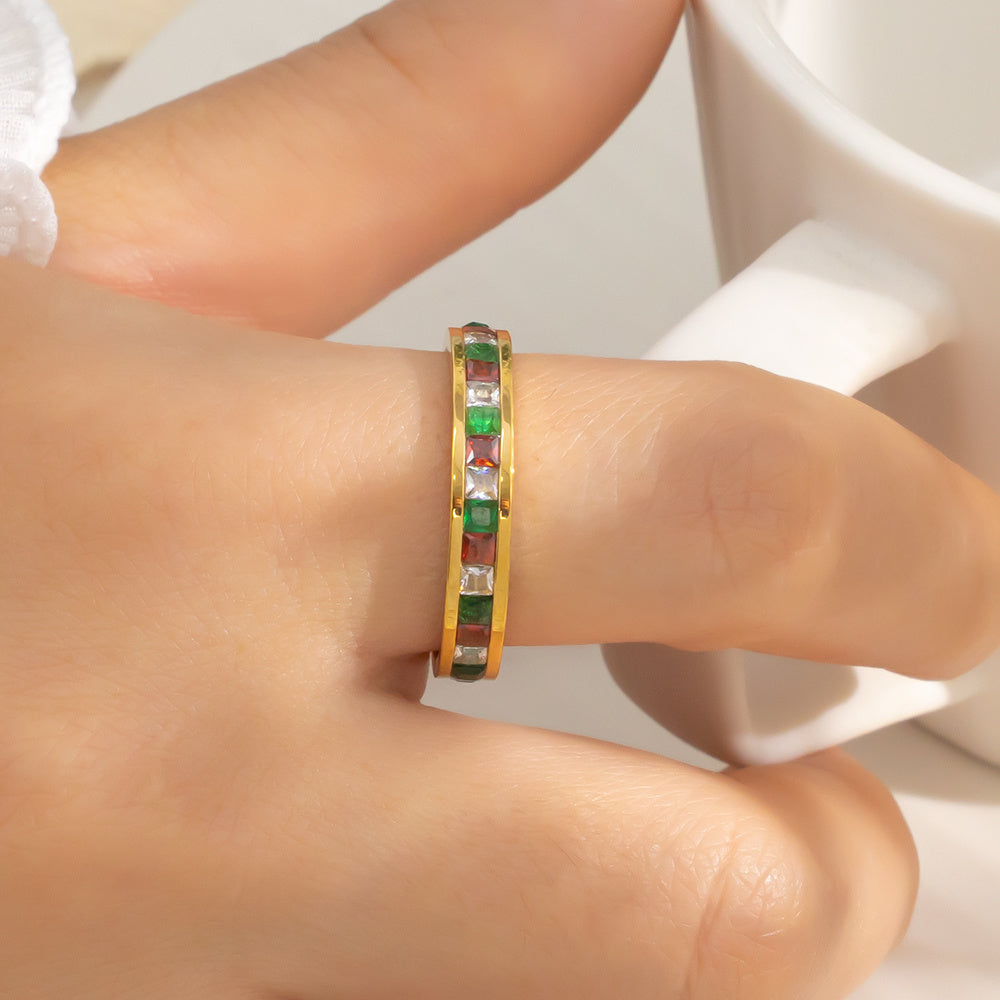 Playful Crystal Ring - ILA1462