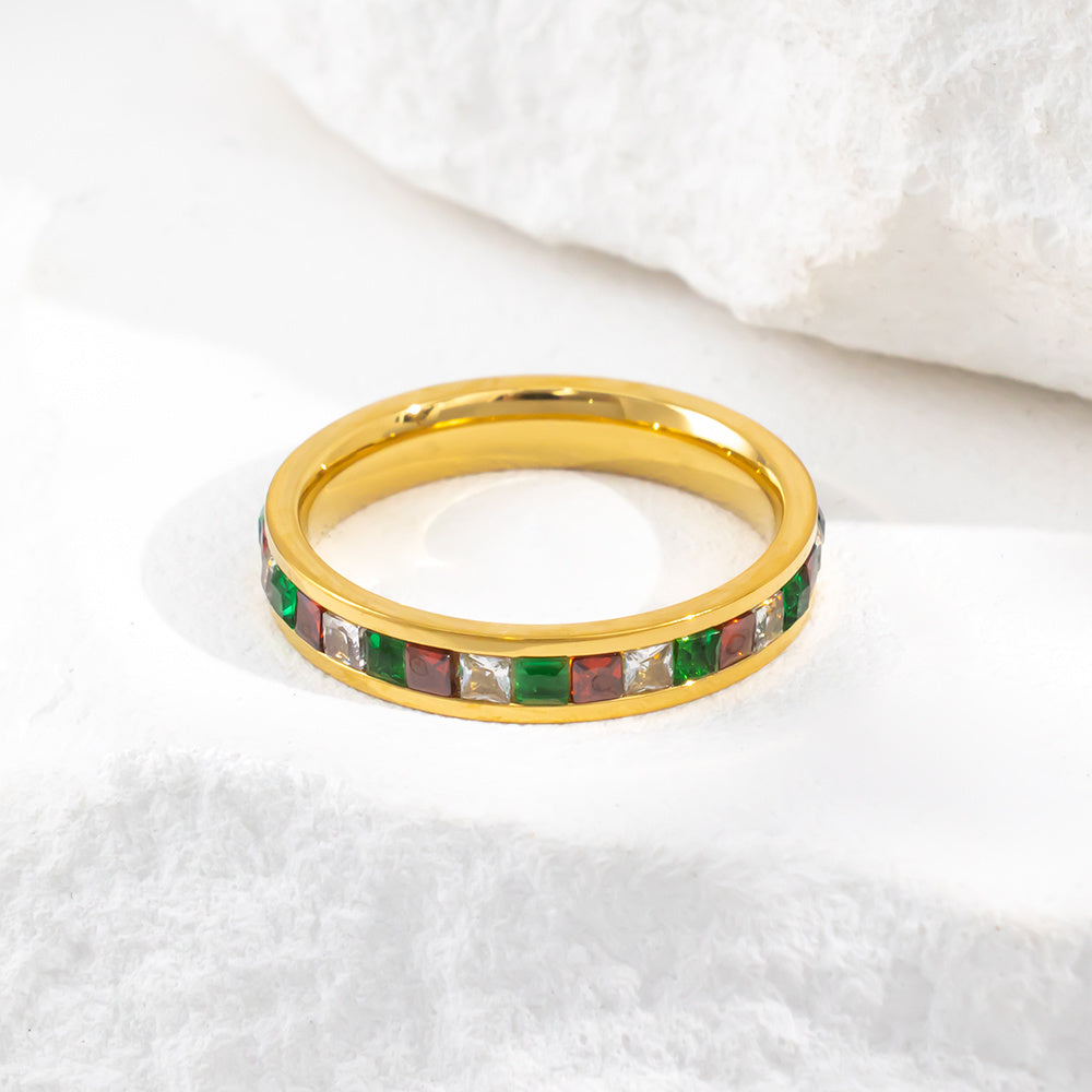 Playful Crystal Ring - ILA1464