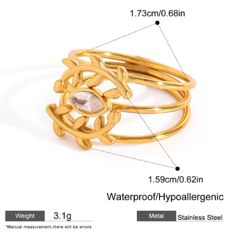 Petal Ring Set - ILA1554