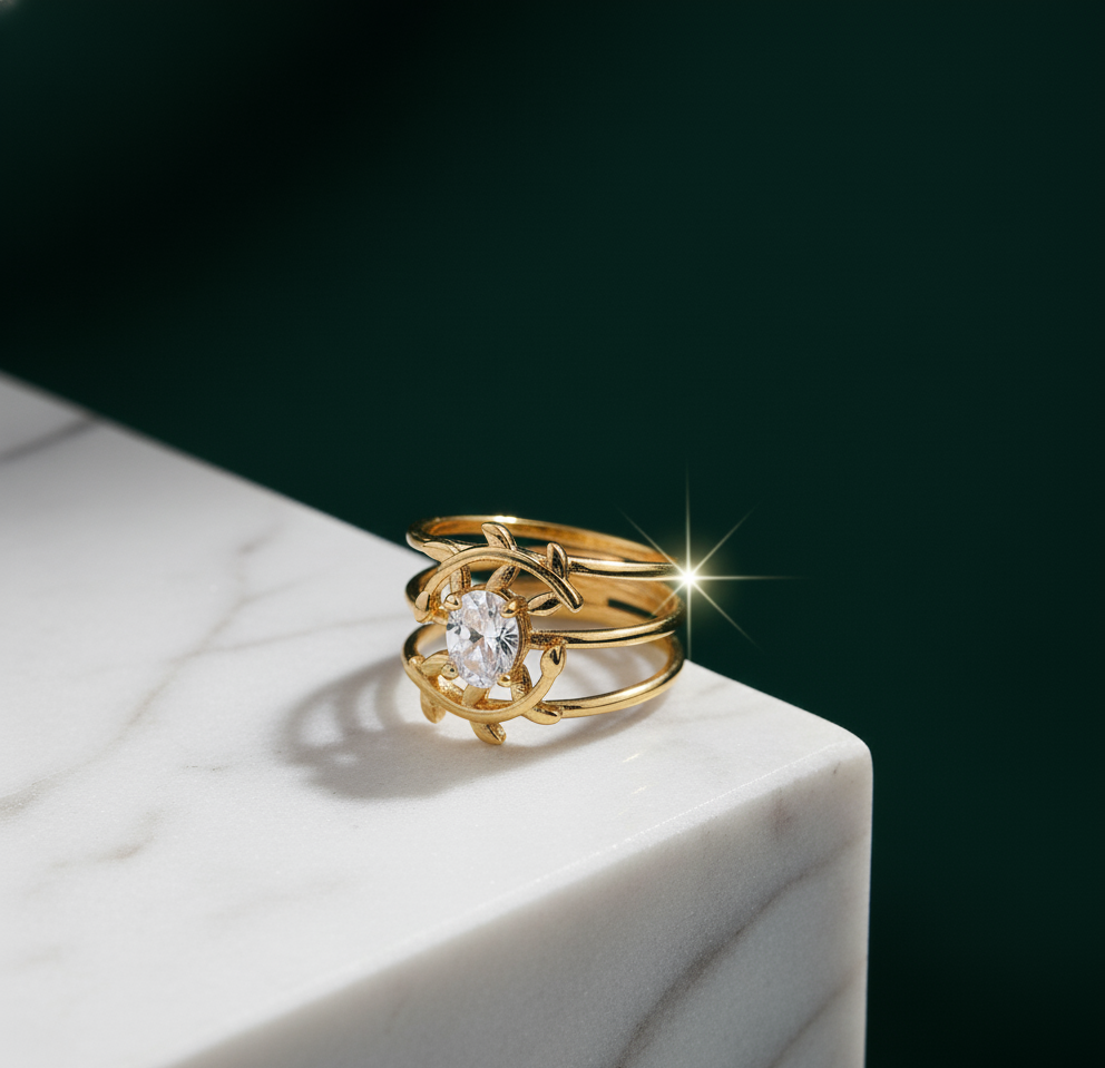 Petal Ring Set - ILA1556