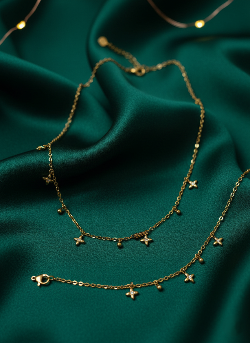 Kaia Necklace&bracelet Set - ILA223