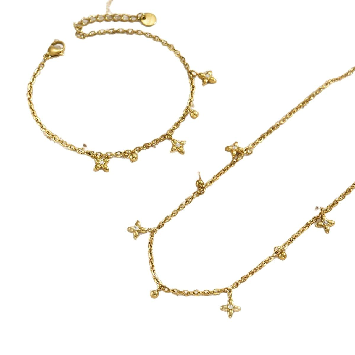 Kaia Necklace&bracelet Set - ILA226