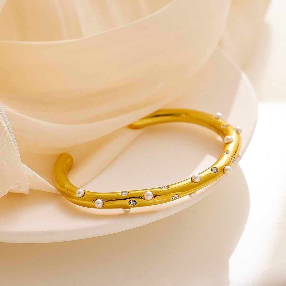 Pearl Cuff Bracelet - ILA321