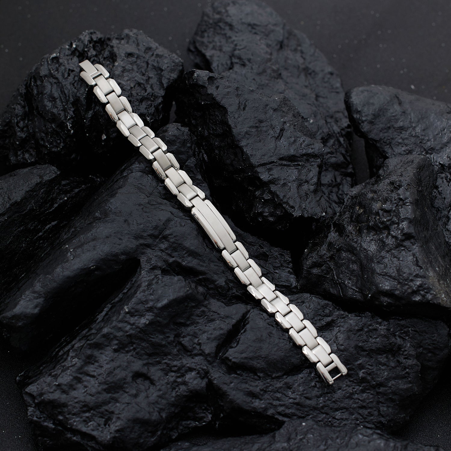 Silver Edge Bracelet - ILA661