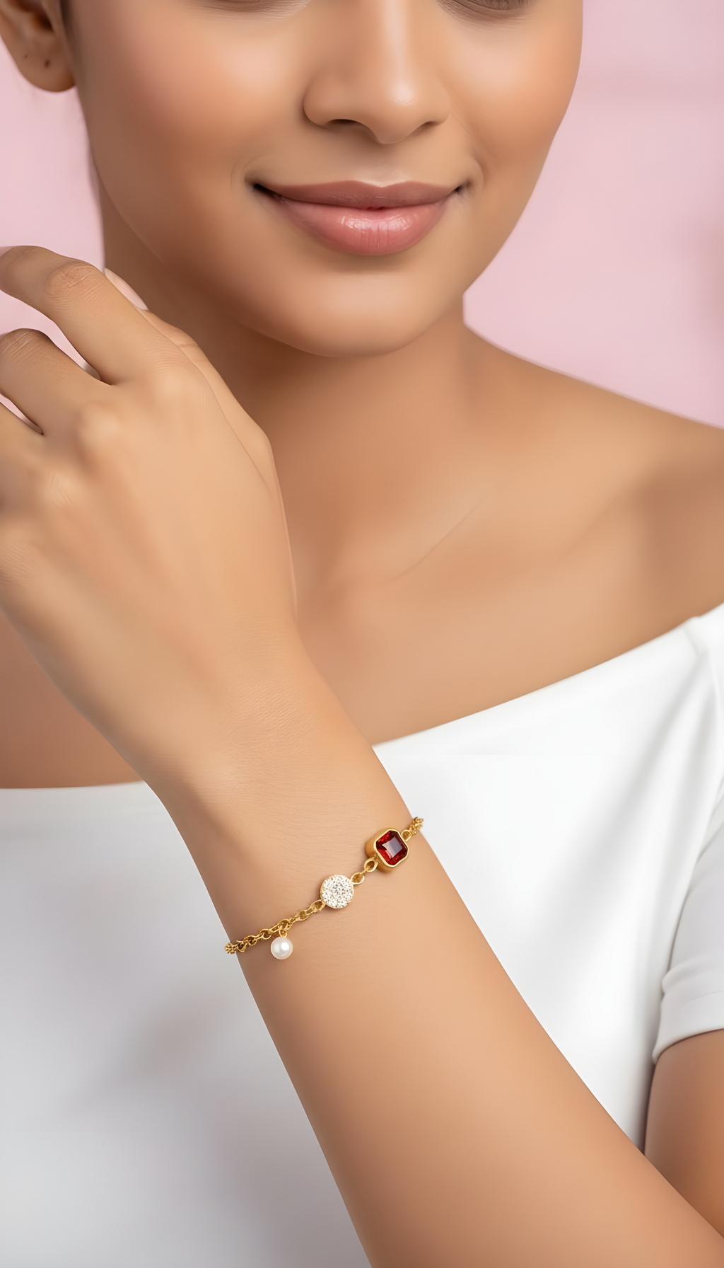 Ruby Red Bracelet - ILA81