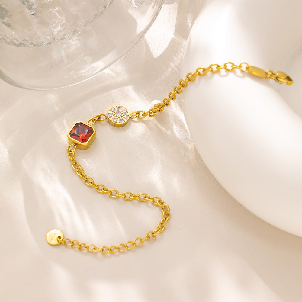 Ruby Red Bracelet - ILA82