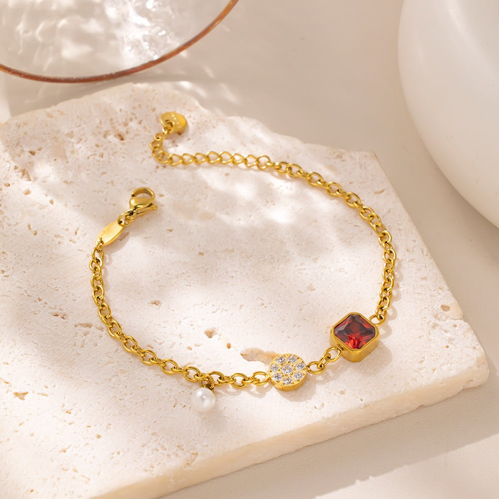 Ruby Red Bracelet - ILA83