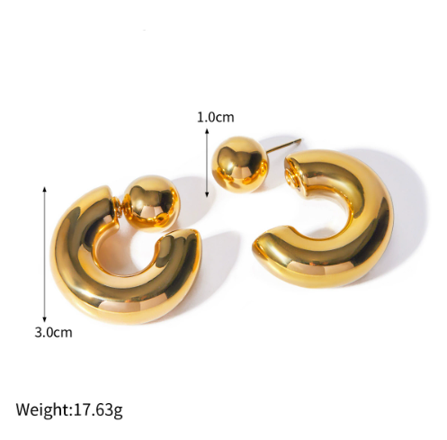 Titan Hoop Earring - ILA952
