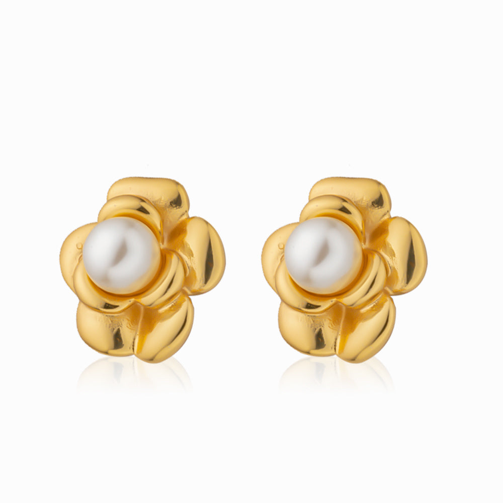 Pearl Blossom Earrings - ILA993